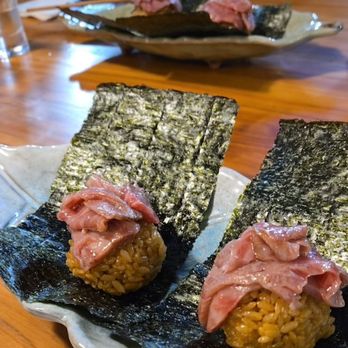 Sushi Murayama - Wagyu musubi best of the best!! - Sushi Bars Near Me - Honolulu, Hawaii Sushi Murayama - Wagyu musubi best of the best!! - Sushi Bars Near Me - Honolulu, Hawaii
