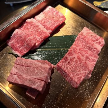 Chubby Cattle - Three premium meats that you get to pick 4 of (2 per person)  I do with it was unlimited in these - Barbeque Near Me - Pleasanton, California