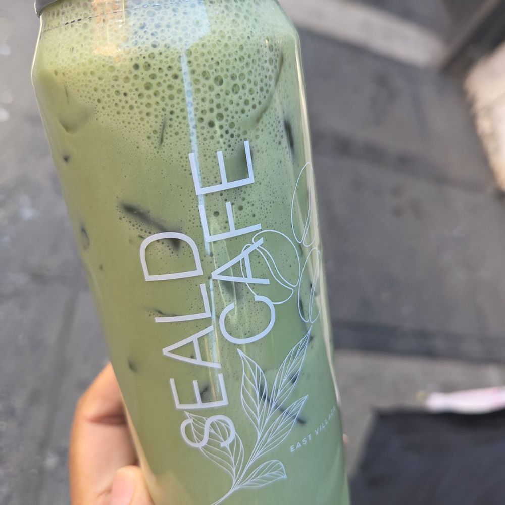 Seald Cafe - Banana matcha - Cafes Near Me - New York, New York Seald Cafe - Banana matcha - Cafes Near Me - New York, New York