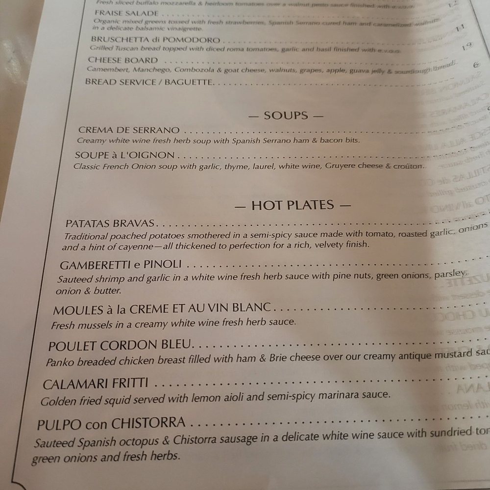 Tour de Tapas - Menu - Tapas/Small Plates Near Me - La Mesa, California Tour de Tapas - Menu - Tapas/Small Plates Near Me - La Mesa, California