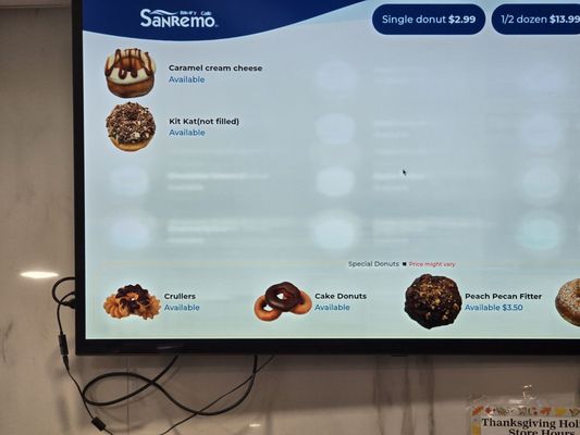 Menu photo 4 Sanremo Bakery Etobicoke, ON