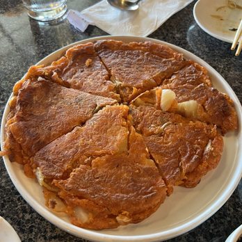 Soban Korean Cuisine - Kimchi pancake - Korean Near Me - Petaluma, California Soban Korean Cuisine - Kimchi pancake - Korean Near Me - Petaluma, California