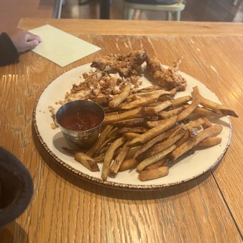 Small Batch - Kids Chicken Finger and fries. - New American Near Me - Garden City, New York Small Batch - Kids Chicken Finger and fries. - New American Near Me - Garden City, New York