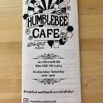 Humblebee cafe - Hours - Delis Near Me - Blue Hill, Maine