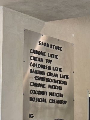 Menu photo 2 Chrome Coffee Studio Torrance, CA Menu photo 2 Chrome Coffee Studio Torrance, CA