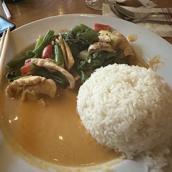 The Mad Monkfish - Chicken red curry , medium spicy was perfect - Sushi Bars Near Me - Cambridge, Massachusetts The Mad Monkfish - Chicken red curry , medium spicy was perfect - Sushi Bars Near Me - Cambridge, Massachusetts