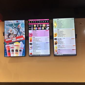 Kung Fu Tea - Drink menu - Bubble Tea Near Me - Ridgecrest, California