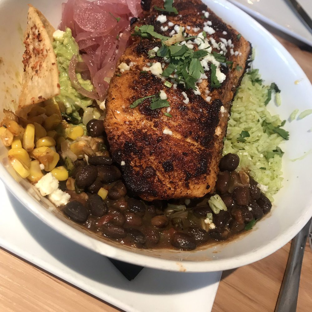 Local Lime | Rogers - Salmon al fresco bowl - Mexican Near Me - Rogers, Arkansas