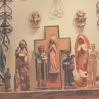 Hotel St. Francis - Some saints decorating the interior - Hotels Near Me - Santa Fe, New Mexico Hotel St. Francis - Some saints decorating the interior - Hotels Near Me - Santa Fe, New Mexico