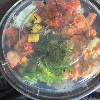 Poke Express - 2 Scoop White Rice. Added a little bit of everything! - Poke Near Me - Henderson, Nevada