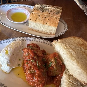 Cheese Room Seattle - Meatballs & Ricotta ($14), Complimentary Focaccia - Italian Near Me - Seattle, Washington Cheese Room Seattle - Meatballs & Ricotta ($14), Complimentary Focaccia - Italian Near Me - Seattle, Washington