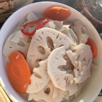 Dumpling Time - Pickled Lotus and Carrot - Dim Sum Near Me - San Francisco, California