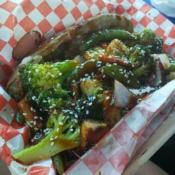 Anything's Baked Potato - Teriyaki vegan. - Food Trucks Near Me - Austin, Texas