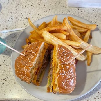 Denny's - Double Cheeseburger - Diners Near Me - Twentynine Palms, California
