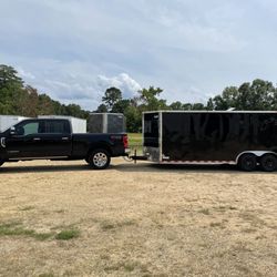 FreeUp Storage Terrell Farm to Market - My truck and trailer.