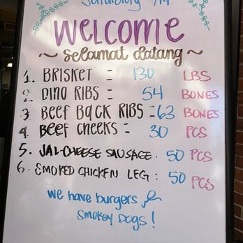 Fikscue Craft BBQ - Menu 3/14/26 - Barbeque Near Me - Alameda, California