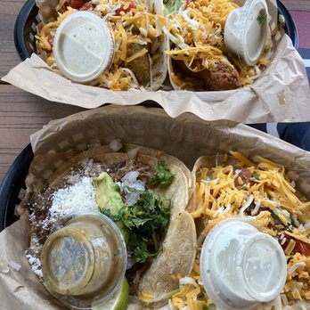 Torchy's Tacos - Trailer Park Taco Fried Avocado Taco Democrat Taco fresh avacado taco - Tex-Mex Near Me - Waco, Texas