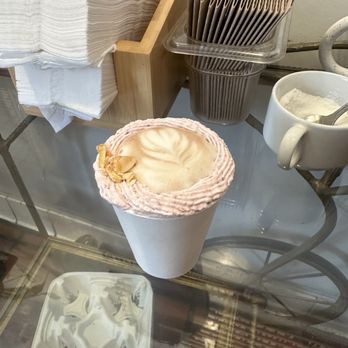 Butter & Crumble - Cherry vanilla almond cappuccino - Bakeries Near Me - San Francisco, California
