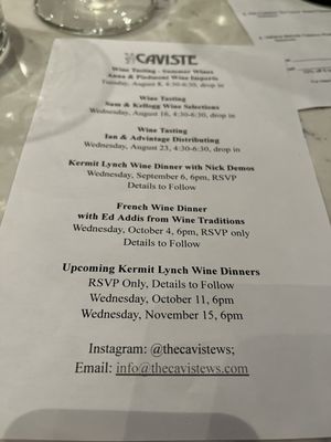 Menu photo 2 Caviste Winston Salem, NC