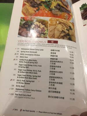 Menu photo 6 Ben Thanh Kitchener, ON