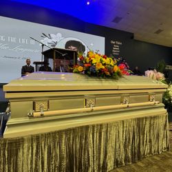 Tillman Riverside Mortuary - Beautiful casket