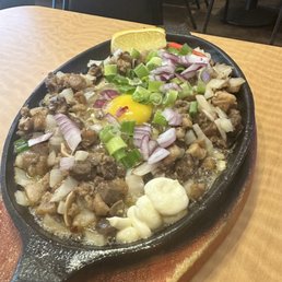 Sizzling sisig Sizzling sisig