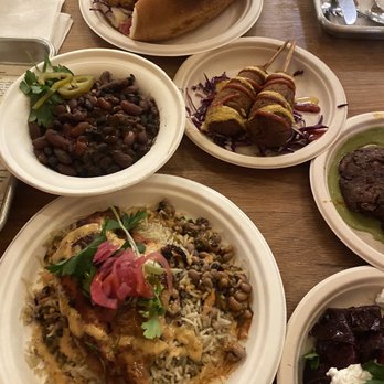 Vic & Al's - Po boy, blackened catfish, corn dogs, bean fritters, red beans, beets. - Cajun/Creole Near Me - Austin, Texas Vic & Al's - Po boy, blackened catfish, corn dogs, bean fritters, red beans, beets. - Cajun/Creole Near Me - Austin, Texas