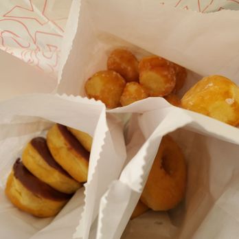 M J Donuts - variety of doughnuts in paper bags - Donuts Near Me - Pineville, North Carolina M J Donuts - variety of doughnuts in paper bags - Donuts Near Me - Pineville, North Carolina