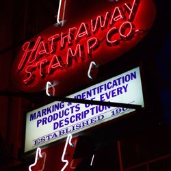 Hathaway Stamp & Identification