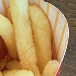 McDonald's - Hair in French Fries