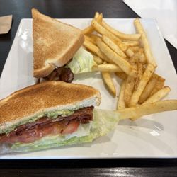 Nesting Grounds Cafe - NOT SO BASIC BLT with French Fries