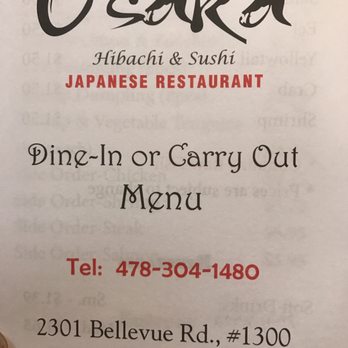 Osaka - Japanese Near Me - Dublin, Georgia Osaka - Japanese Near Me - Dublin, Georgia