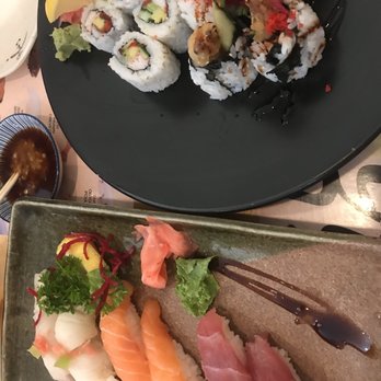 Ichiban Sushi - a plate of sushi and chopsticks - Sushi Bars Near Me - Toronto, Ontario Ichiban Sushi - a plate of sushi and chopsticks - Sushi Bars Near Me - Toronto, Ontario