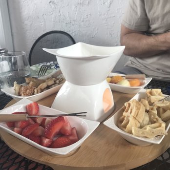 The Bridge Cafe - Fun idea! Loved the sweet cream cheese in the breakfast fondue - Breakfast & Brunch Near Me - Delray Beach, Florida The Bridge Cafe - Fun idea! Loved the sweet cream cheese in the breakfast fondue - Breakfast & Brunch Near Me - Delray Beach, Florida