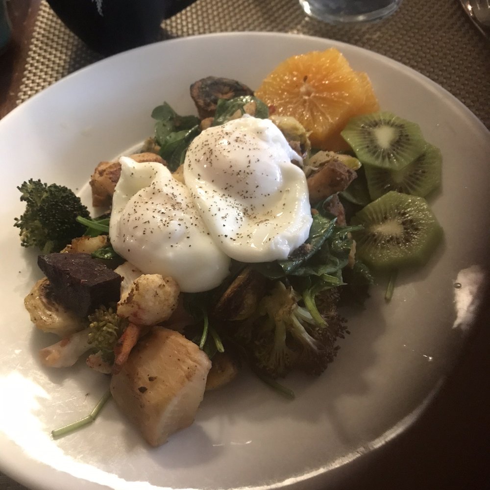 Awesome vegetable hash. Best ever. Awesome vegetable hash. Best ever.