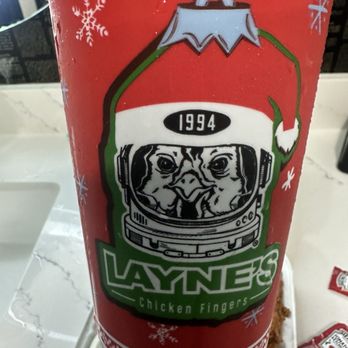 Layne's Chicken Fingers - Cup for the holidays - Fast Food Near Me - Houston, Texas Layne's Chicken Fingers - Cup for the holidays - Fast Food Near Me - Houston, Texas