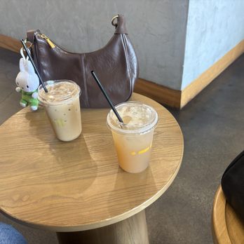 Still Coffee & Treats - Iced Horchata latte and a Yuzu Orange Sparking Ade - Coffee & Tea Near Me - Brea, California Still Coffee & Treats - Iced Horchata latte and a Yuzu Orange Sparking Ade - Coffee & Tea Near Me - Brea, California