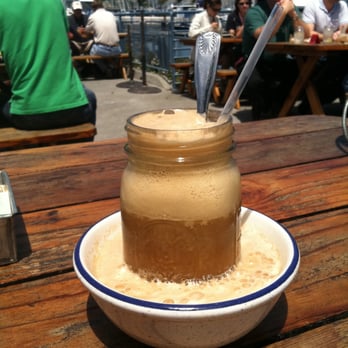 Fish - Inverse root beer float - Seafood Near Me - Sausalito, California Fish - Inverse root beer float - Seafood Near Me - Sausalito, California