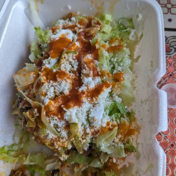 Bailey's Diner - Huarache - don't let looks deceive you, this was so good and fresh! The masa was perfectly textured - Mexican Near Me - Norwalk, Wisconsin