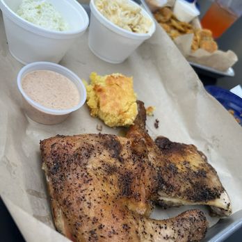 Low and Slow Smokehouse - BBQ Chicken Plate - Smokehouse Near Me - Smithfield, North Carolina Low and Slow Smokehouse - BBQ Chicken Plate - Smokehouse Near Me - Smithfield, North Carolina