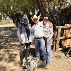 Mesa Verde Stables - Bob, Isabel, me, & Lassie