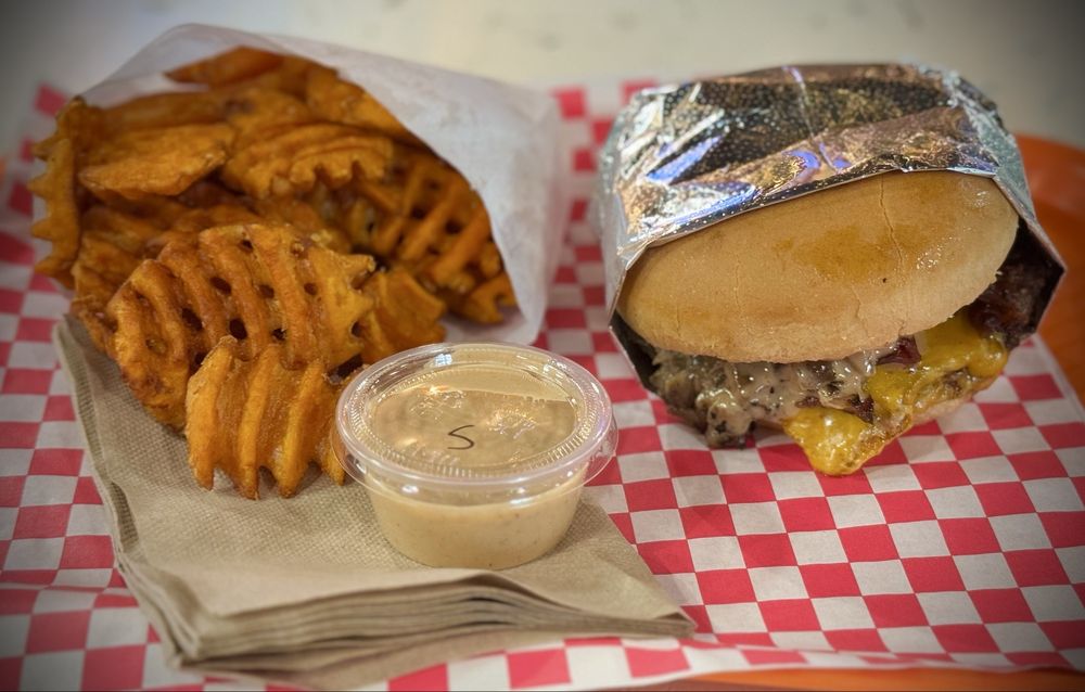 Food from Spark's Burger