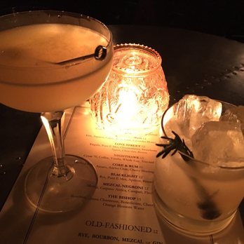 The Victor Bar - Sadly I don't remember these drinks names but they were both amazing. - Cocktail Bars Near Me - Chicago, Illinois