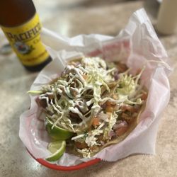 Guanatos Mexican And Sea Food - Fish Taco and Shrimp taco