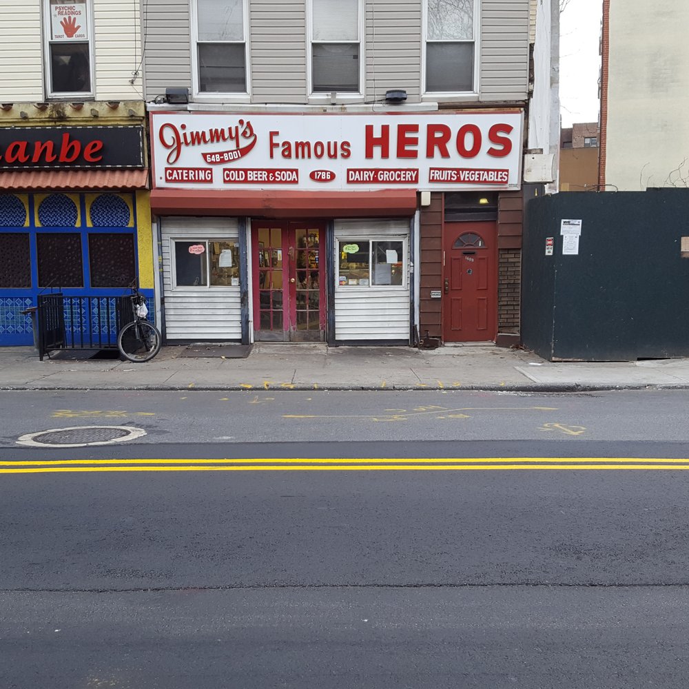 Jimmy's Famous Heros - Exterior - Delis Near Me - Brooklyn, New York Jimmy's Famous Heros - Exterior - Delis Near Me - Brooklyn, New York
