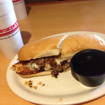 Novrozsky's Hamburgers - Philly cheese steak was alright I think I'll stick to the burgers and spuds though. - Hot Dogs Near Me - Silsbee, Texas Novrozsky's Hamburgers - Philly cheese steak was alright I think I'll stick to the burgers and spuds though. - Hot Dogs Near Me - Silsbee, Texas