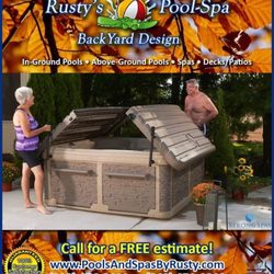 Rusty's Pool-Spa and Backyard Design
