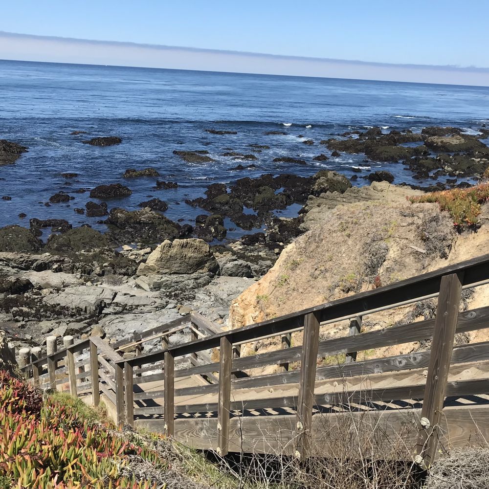 Lampton Cliffs Park - The staircase leading to the beach. - Parks Near Me - Cambria, California Lampton Cliffs Park - The staircase leading to the beach. - Parks Near Me - Cambria, California