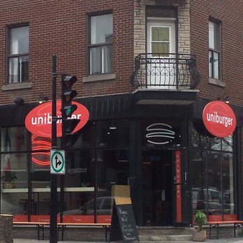 Uniburger - the outside of a restaurant - Burgers Near Me - Montreal, Quebec Uniburger - the outside of a restaurant - Burgers Near Me - Montreal, Quebec