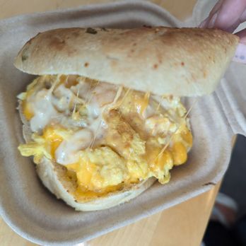 Cal's Corner - Cal's brekkie sandwich - cheese and egg - Sandwiches Near Me - Chicago, Illinois Cal's Corner - Cal's brekkie sandwich - cheese and egg - Sandwiches Near Me - Chicago, Illinois